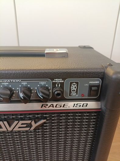 Peavey Rage 158 Transtube Series Electric Guitar Combo Amp 15 Watt AmplifierI
