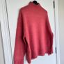 NEW George Pink Wool Blend Oversized Jumper M UK 12-14 Image 2