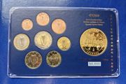 2005 Ireland Euro Coin Set Incl Europa O. Connell 20 Pound Eire Medal