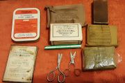 military field dressing etc,