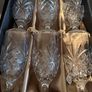 6 Killarney Crystal Stemmed Beverage Glasses Image 3