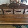 Solid Teak Bench Image 2