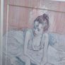 Framed Toulouse Lautrec Dancer Print Image 3