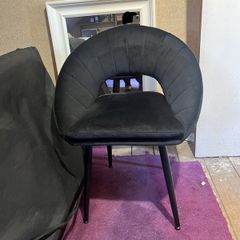 Black Dining Chairs - Set of 2