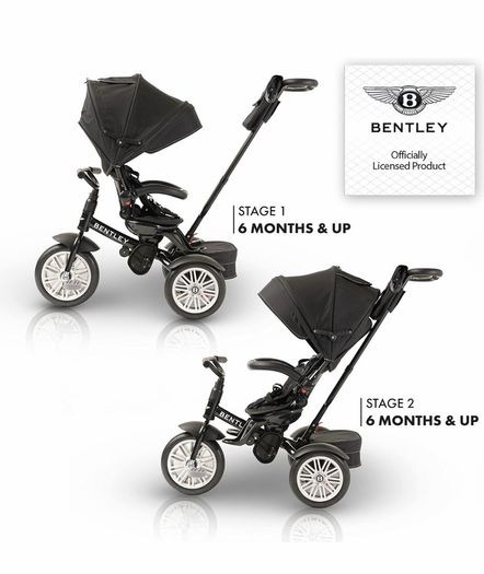 Bentley 6-in-1 Baby Stroller & Toddler Tricycle