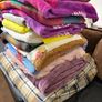 x13 Bedspreads Blankets Various Sizes and Conditions (mostly Flannel Fleece Blankets) Image 2