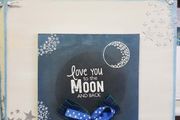 Handmade Sign or Gift - Love You to the Moon