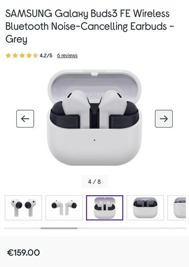 Samsung SHOKZ OpenDots ONE Wireless Bluetooth Earbuds - Grey
