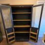 Solid Oak Display Cabinet Image 3