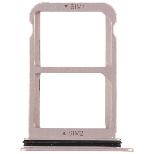 For Huawei P20 Dual SIM Card Holder Tray Slot Gold & Waterproof Seal New - FHT01HST