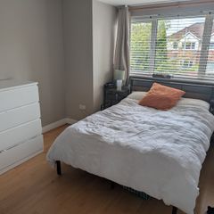 Double Bed, Lockers and Chest of Drawers