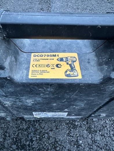 DeWalt DCD795 18V XR Brushless Combi Drill and Case Untested