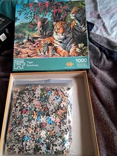 Tiger Sanctuary 1000 Piece Jigsaw Puzzle