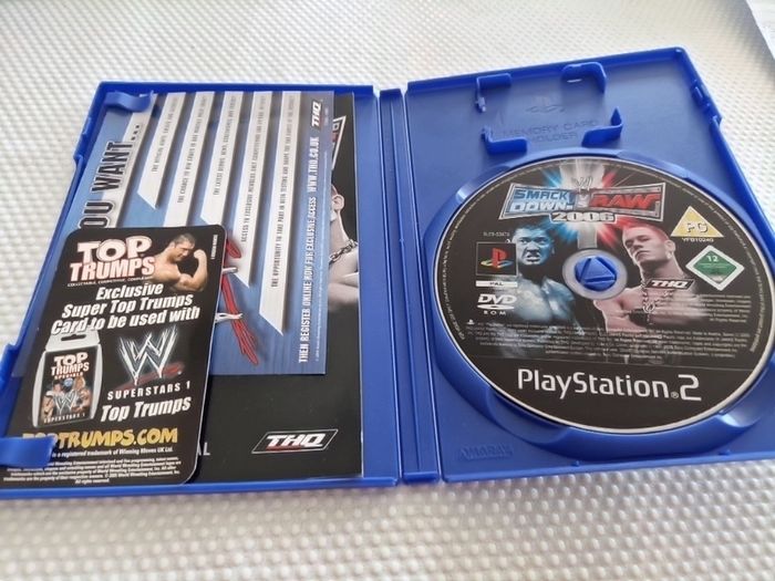 Smack Down vs Raw 2006 PlayStation2 Ps2 Games Original