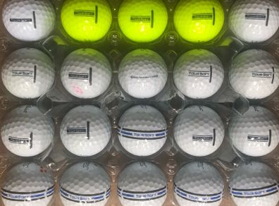 20 used Titleist Tour Soft golf balls
