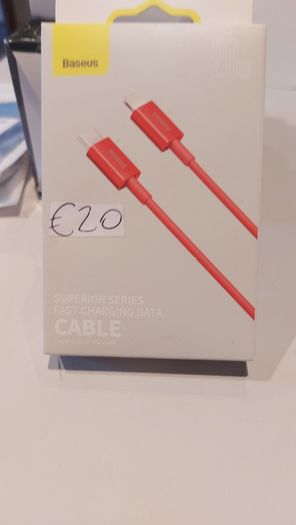 BASEUS Type C to Lighting  20W Fast Charging