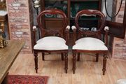 Pair of Mahogany Armchairs