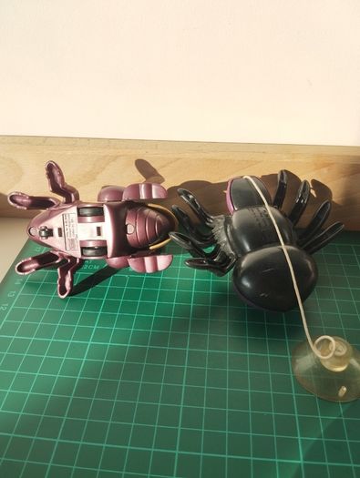 Vintage 1999 Insect Riders Toy Set