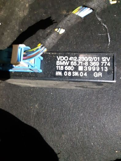 Bmw E46 3 Series Cruise Control Module Unit Ecu 65718369774 8369774