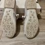 Girls Geox White Patent Leather/ Pearl effect Communion shoes Image 9