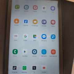 Samsung tablet any network !good for school or children 3-4 times used my daughter, so like new, with accessories