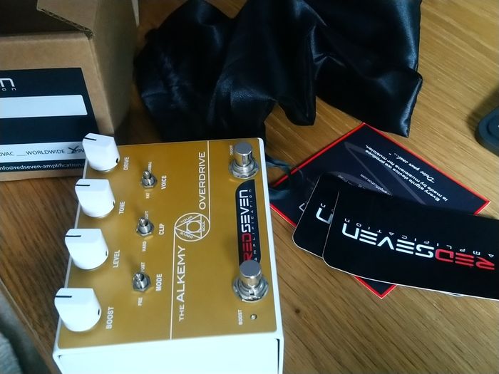 red seven alkemy overdrive / boost