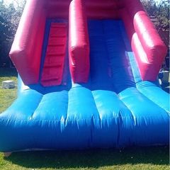 Inflatable slide