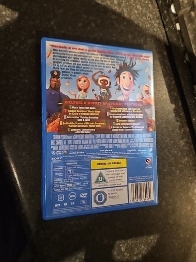 Cloudy with a chance of Meatballs DVD