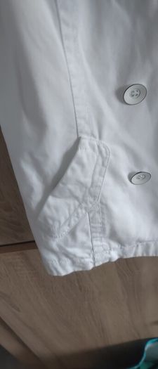 Esprit blazer white buttons uk 8