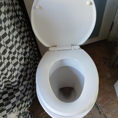 toilet and cistern