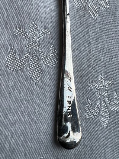 Vintage  EPNS 'JM' of Sheffield engraved teaspoons