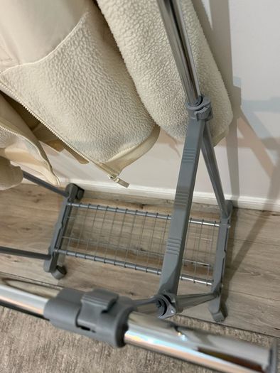 Clothes Rack and Hangers