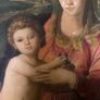 Antique painting on board Image 7