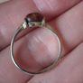 9 ct yellow gold ring size N Image 7