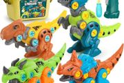 Take Apart Dinosaur Toys for Kids with Storage Box Electric Drill, DIY Construction Build Set Educational STEM Gifts for Boys Girls (FREE POSTAGE)
