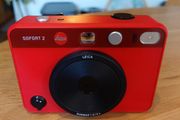 Leica Sofort 2 Instax Instant Camera Red