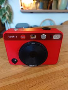 Leica Sofort 2 Instax Instant Camera Red