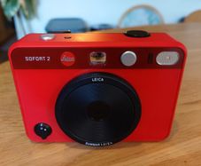 Leica Sofort 2 Instax Instant Camera Red