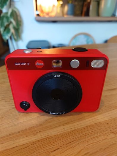 Leica Sofort 2 Instax Instant Camera Red