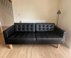 IKEA Black Sofa - Like New