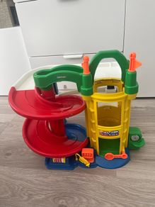 Fisher Price - Little People Racin' Ramps Car Garage