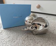 Newbridge Silver Elephant Money box - brand new