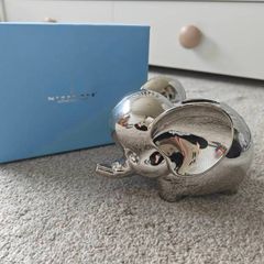 Newbridge Silver Elephant Money box - brand new