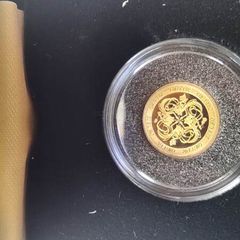 gold coin 1.24 gr