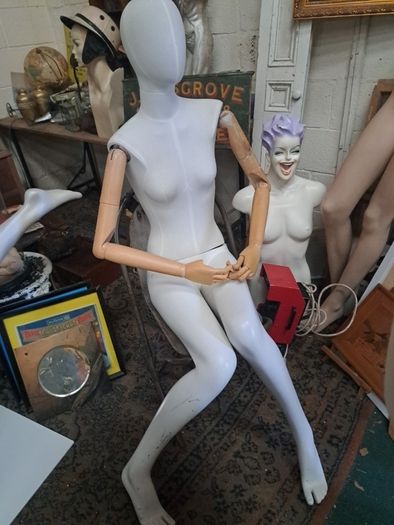 Female Sitting Mannequin