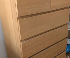 IKEA Malm 6 Drawer Chest