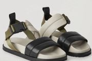 COS  Padded Leather Sandals