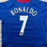 Football Jersey  Nike Manchester United 2003-04 Ronaldo #7 Image 5