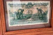 RARE 1938 Irish Ploughman One Pound Banknote Ireland 1 pound Note Scarce Bank Of Ireland