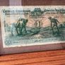1938 Irish Ploughman One Pound Banknote Ireland 1 punt Note Scarce Bank Of Ireland Image 2
